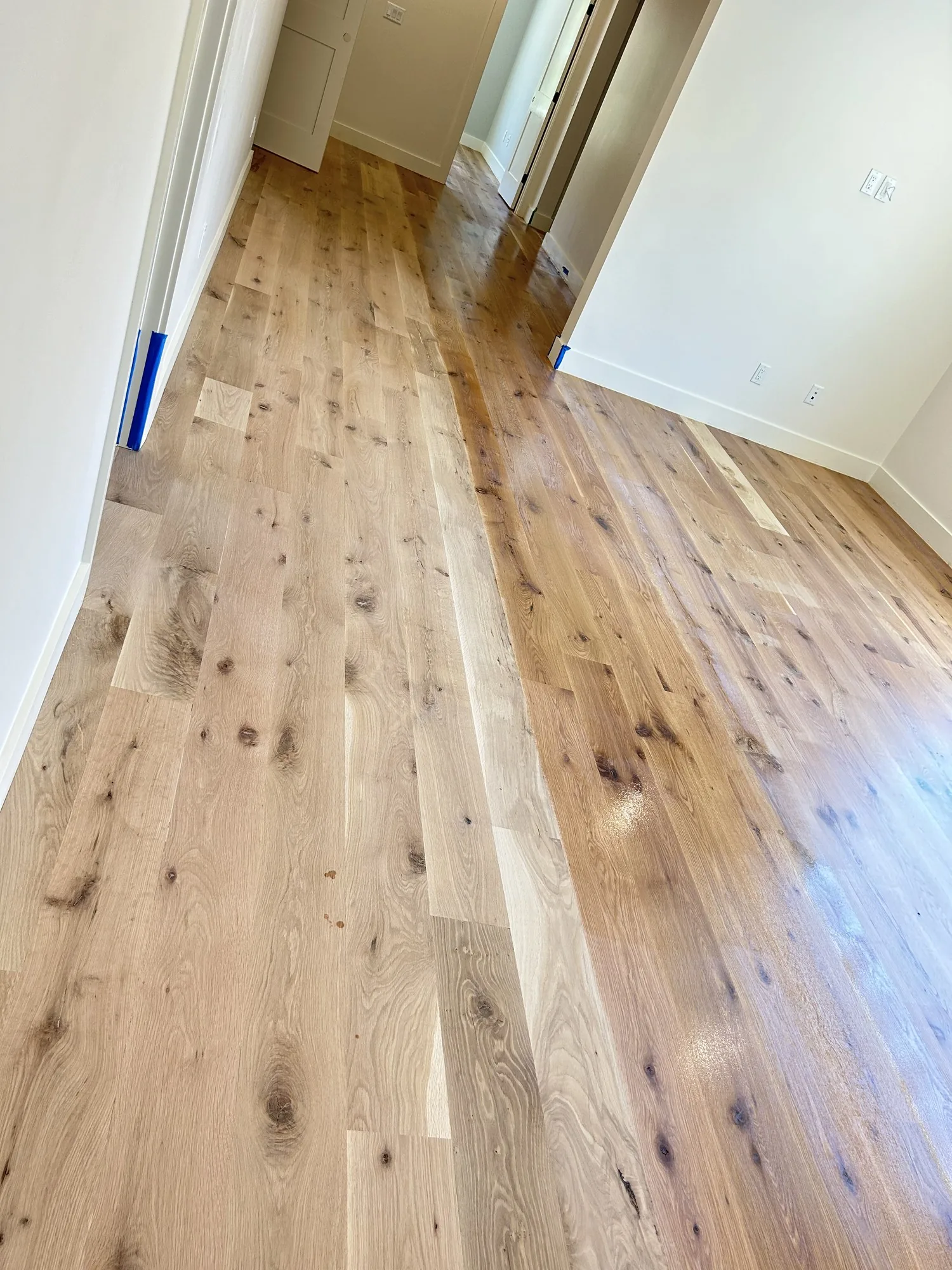 Hardwood flooring project