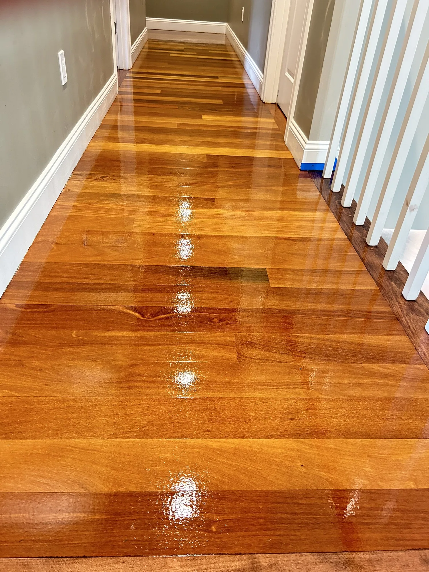 Hardwood flooring project