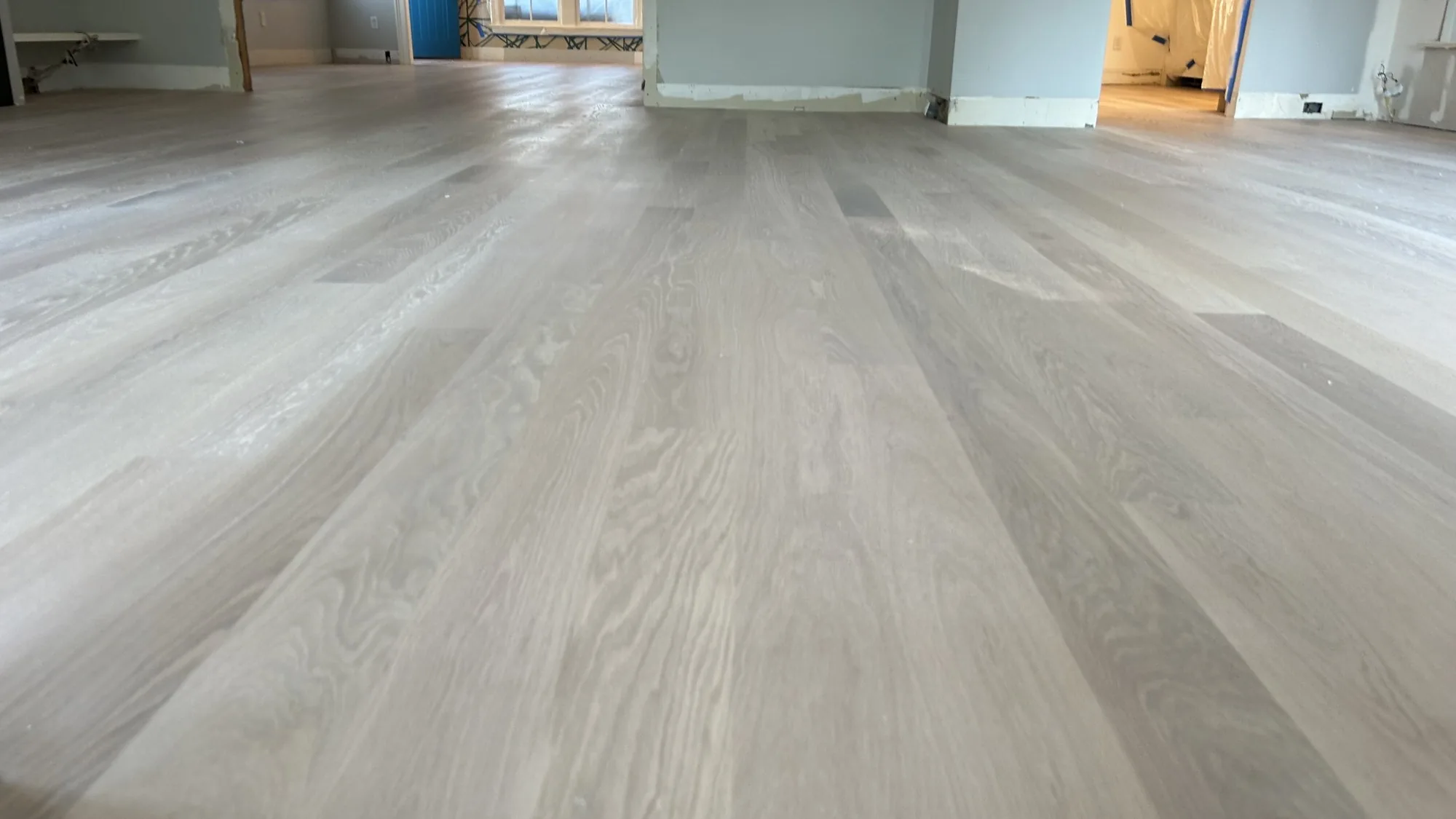 Install new hardwood