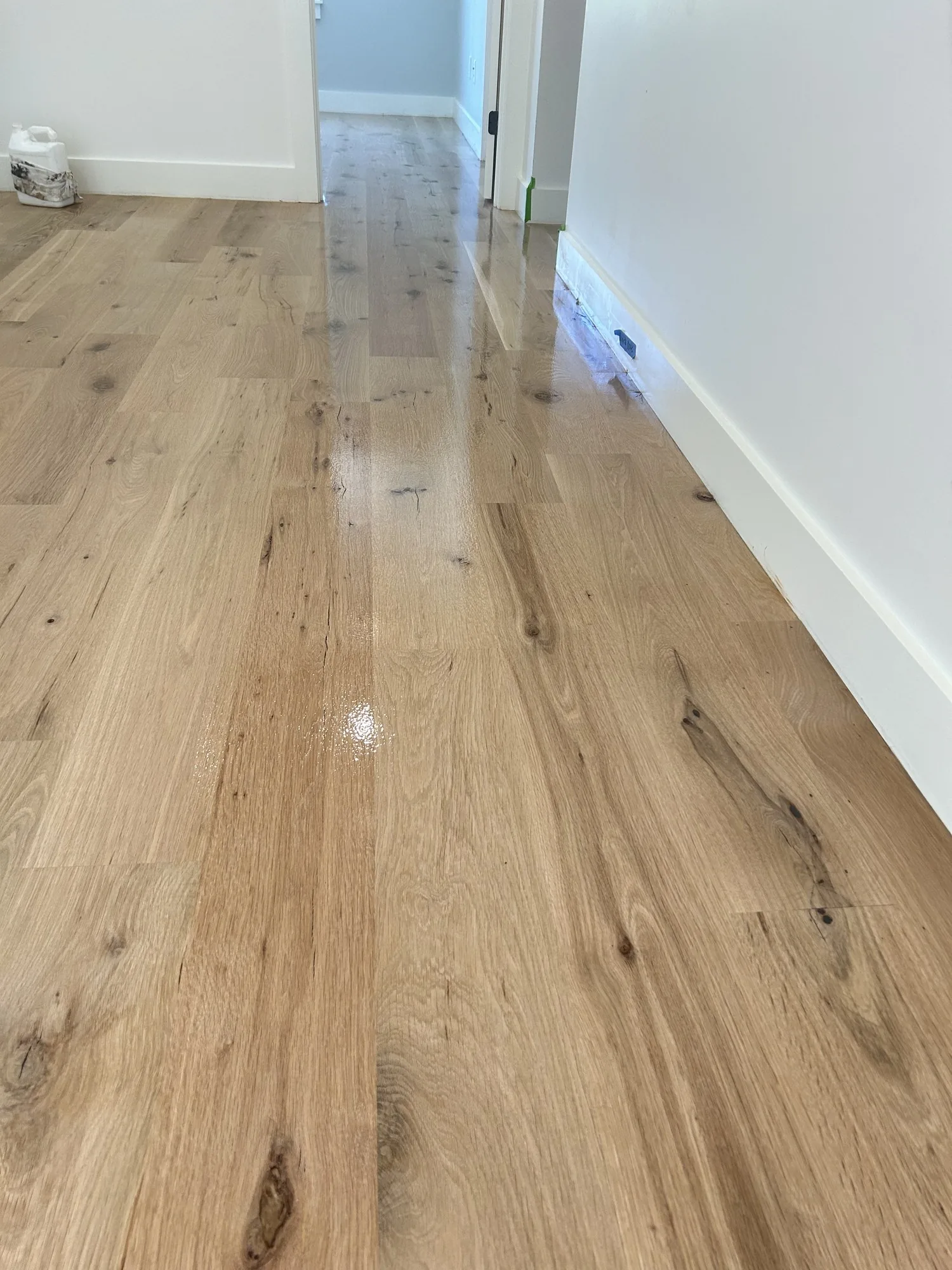Hardwood flooring project