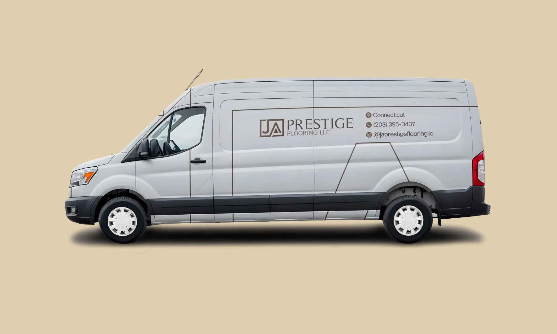 JA Prestige Flooring company van